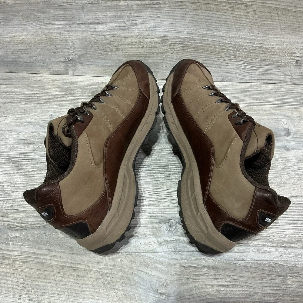 New Balance 966 Waterproof MW966BR Brown Outdoor Casual Leather Shoes Men's 14 D